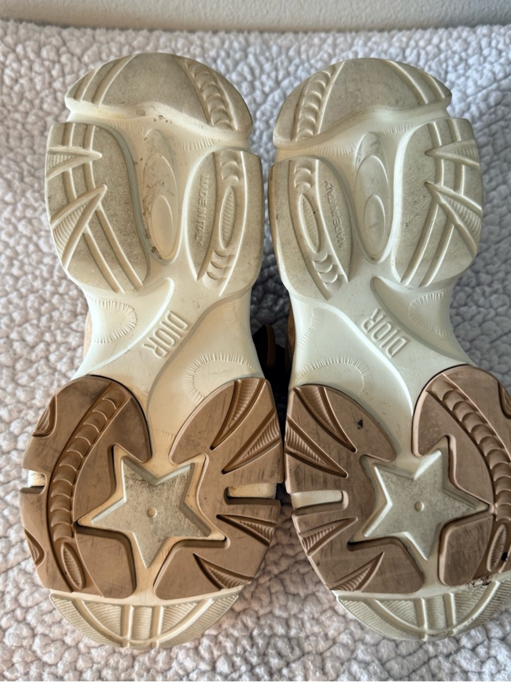 Christian Dior D-Wander Strap Sneakers EU 39 US 8.5 Chunky Designer Trainers - Picture 4 of 4